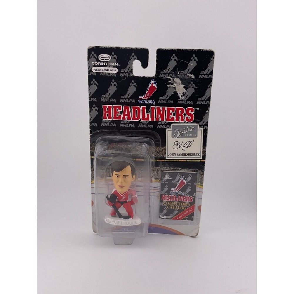 John Vanbiesbrouck - CORINTHIAN Headliners Signature Series - 1996 - NHLPA NIB
